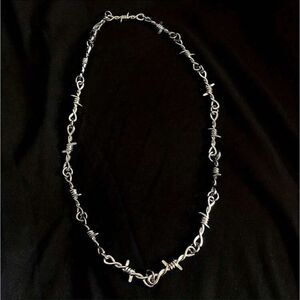 Barbed Wire Necklace